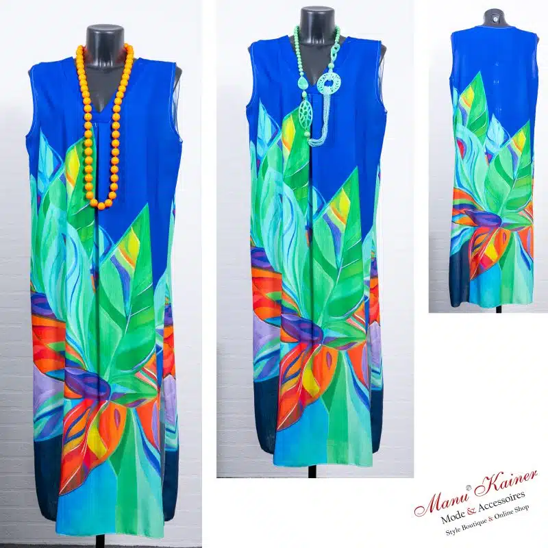 Sommerkleid Blue Hawai |Gr. UNI 36-44|, Anr.: 3057 – Bild 2