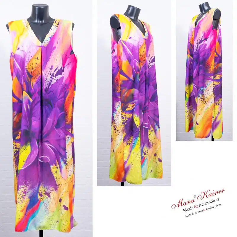 Sommerkleid Lila Magnolita|Gr. UNI 36-44|, Anr.: 3058