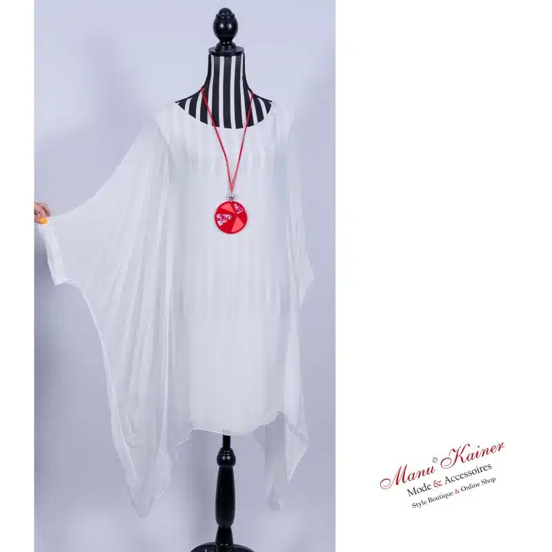 SeidenfeelTunika Dream White |Gr. Uni 40-48+|, Anr.: 3072 – Bild 2