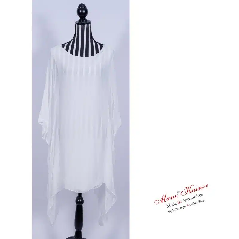 SeidenfeelTunika Dream White |Gr. Uni 40-48+|, Anr.: 3072 – Bild 4