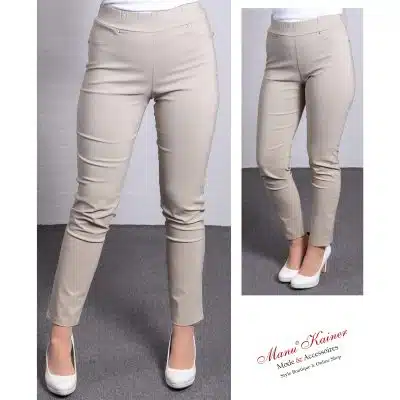 Designhose Beige Fun |Gr. 36 bis 48|, Anr.: 3075