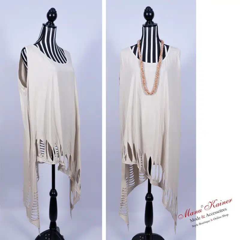 DesignLongshirt Trendy Beige |Gr. UNI 38-48|, Anr.: 3079 – Bild 2
