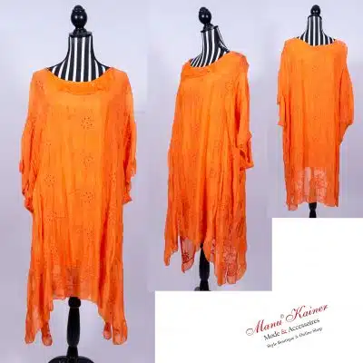 TunikaKleid Ecassandra Mandarin |Gr. UNI 38-48+|, Anr.: 3100