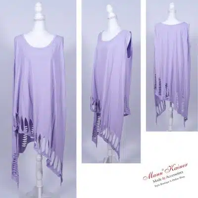 DesignLongshirt Trendy Flieder |Gr. UNI 38-48|, Anr.: 3103