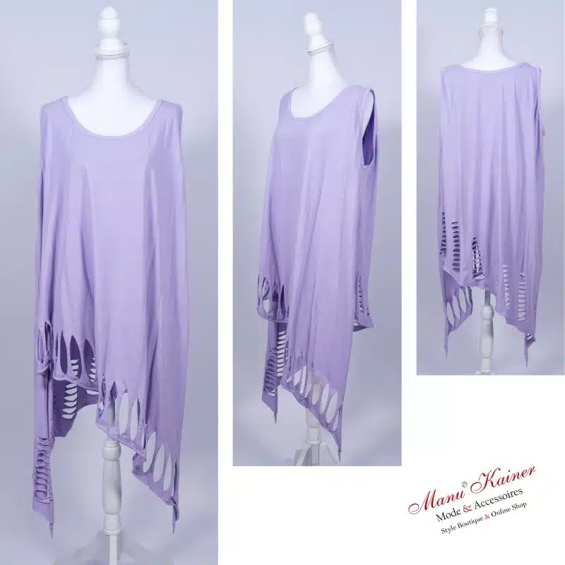 DesignLongshirt Trendy Flieder |Gr. UNI 38-48|, Anr.: 3103