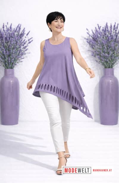 DesignLongshirt Trendy Flieder |Gr. UNI 38-48|, Anr.: 3103