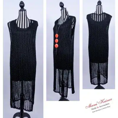 Netzkleid Black Elegance |Gr. UNI 36-48|, Anr.: 3109