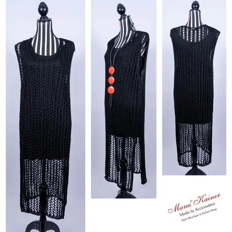Netzkleid Black Elegance |Gr. UNI 36-48|, Anr.: 3109