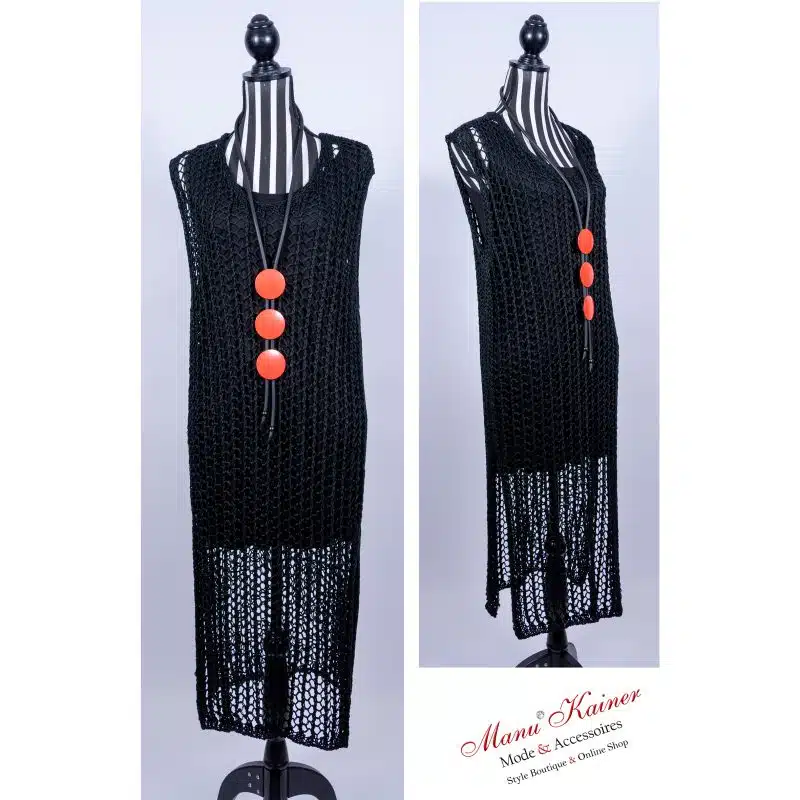 Netzkleid Black Elegance |Gr. UNI 36-48|, Anr.: 3109 – Bild 2