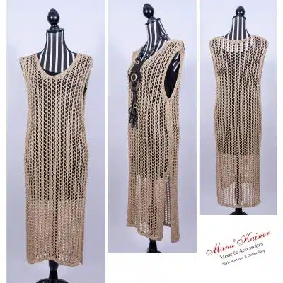 Netzkleid Golden Elegance |Gr. UNI 36-48|, Anr.: 3110