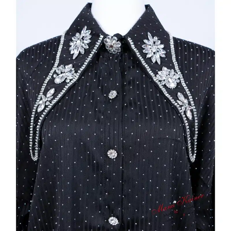 DesignBluse Glamour |Gr. UNI 38 bis 46|, Anr.: 3116 – Bild 3