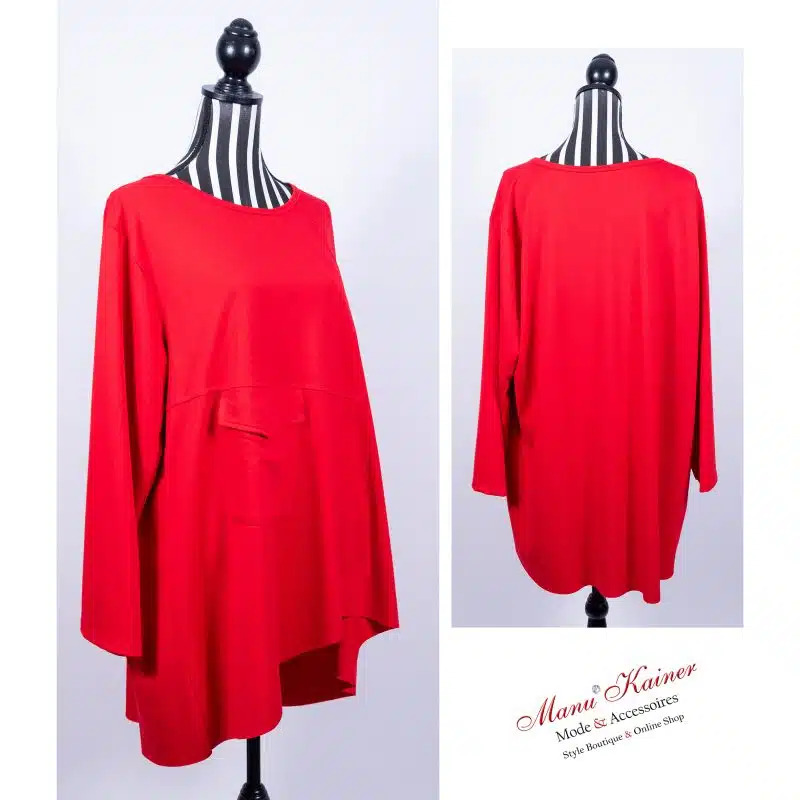 Tunika Rosso Elegance |Gr. UNI 42/44 - 48+|, Anr.: 3124 – Bild 2