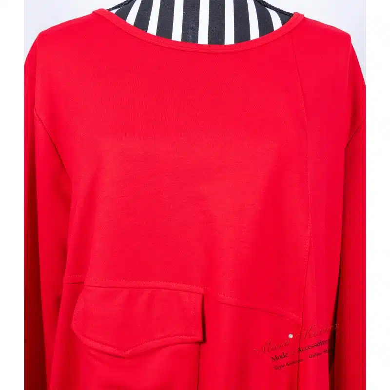 Tunika Rosso Elegance |Gr. UNI 42/44 - 48+|, Anr.: 3124 – Bild 3