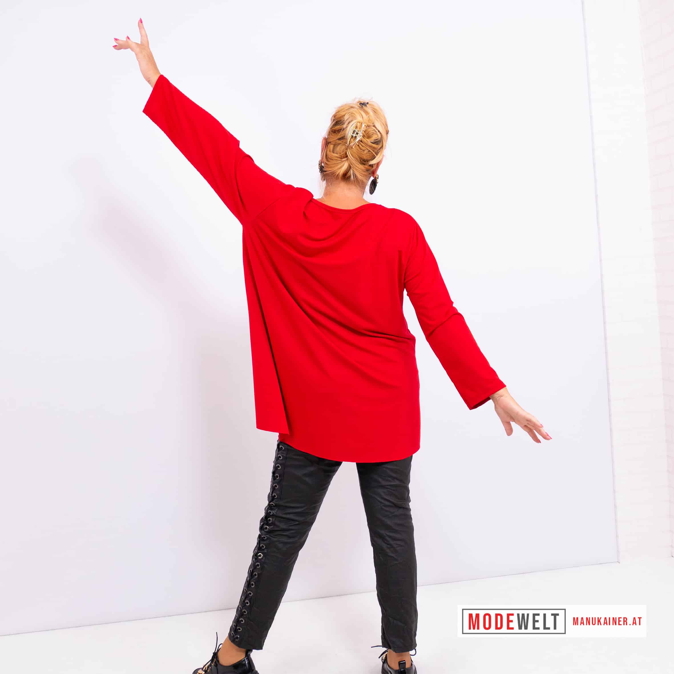 Tunika Rosso Elegance |Gr. UNI 42/44 - 48+|, Anr.: 3124 – Bild 4