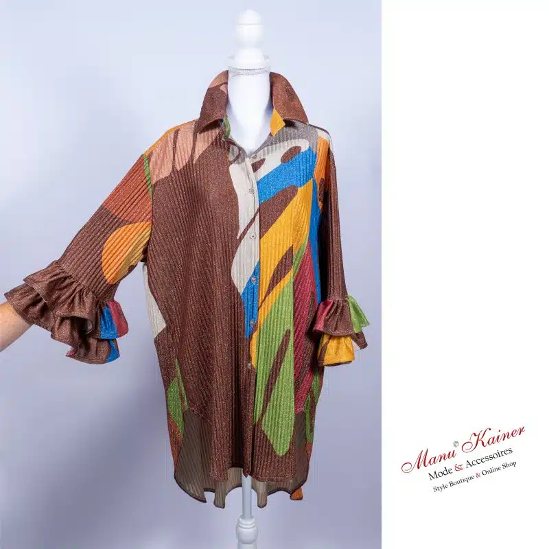PlisseeTunika Autumn Glimmer |Gr. UNI 40-46/48|, Anr.: 3126 – Bild 3