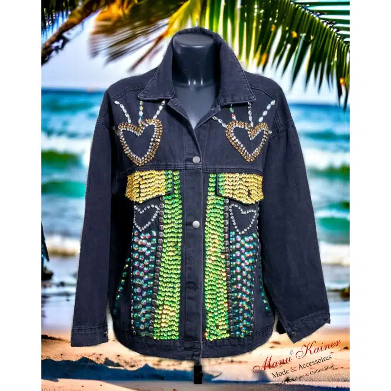 EdelJeansJacke Donatella Lemone |Gr. 40 bis 48|, Anr.: 3148