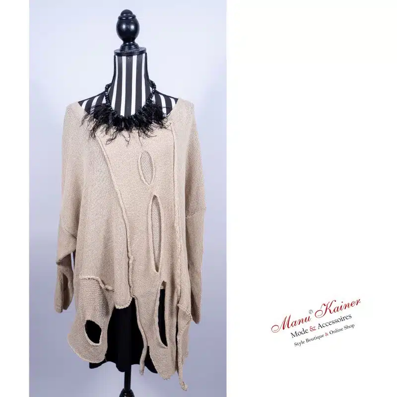 OverLookPulli Cassy, Beige |Gr. Uni 40-48+|, Anr.: 3161 – Bild 3