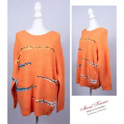 DesignPulli Meggi Orange |Gr. UNI 40-46|, Anr.: 3170