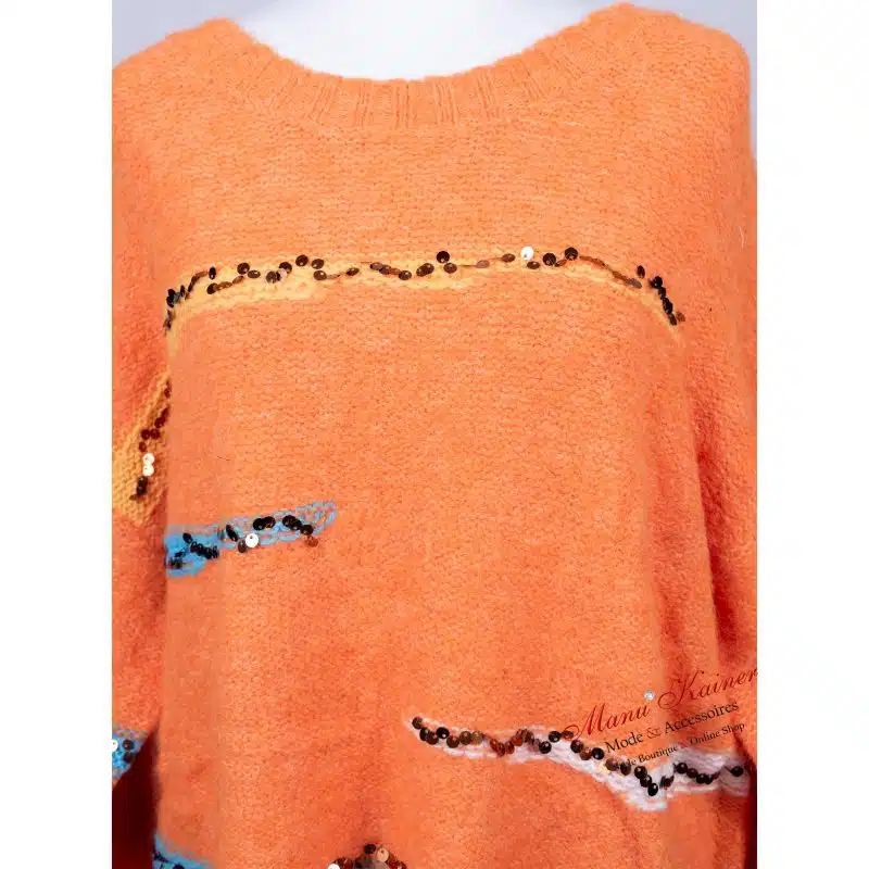 DesignPulli Meggi Orange |Gr. UNI 40-46|, Anr.: 3170 – Bild 3