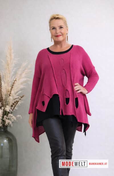 OverLookPulli Cassy, Pink |Gr. Uni 38-48+|, Anr.: 3184