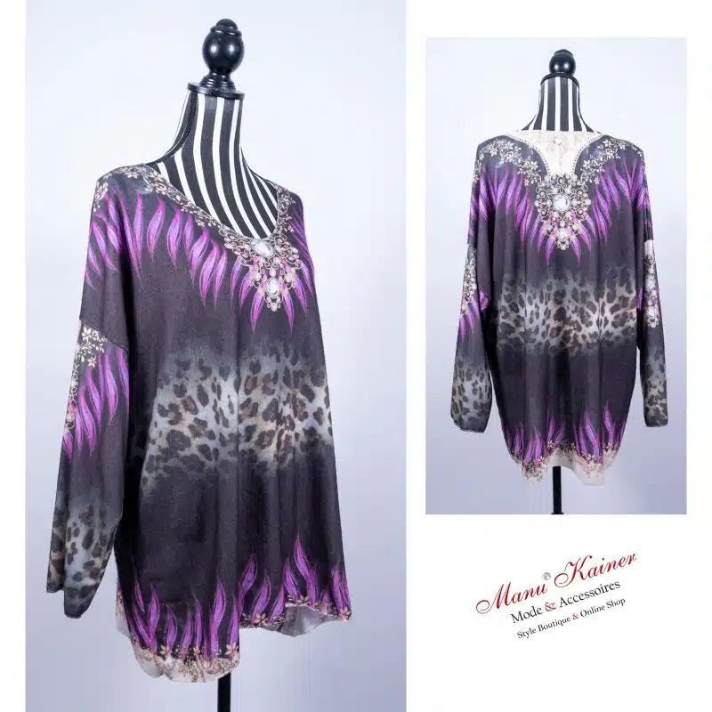 ShirtPulli Lila Elegance |Gr. UNI 42-48|, Anr.: 3243 – Bild 6