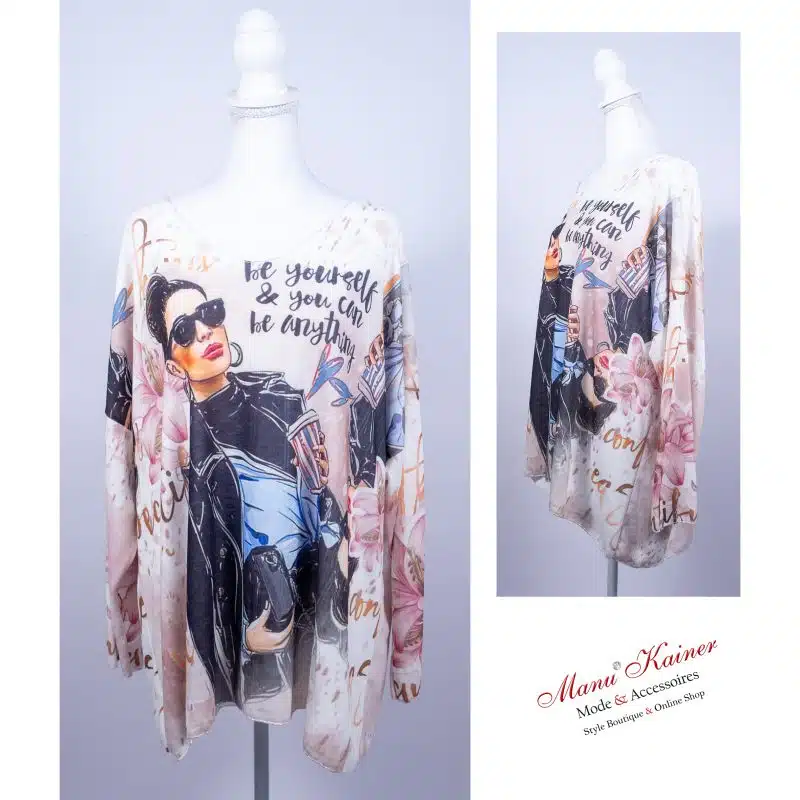 ShirtPulli Lady Rose |Gr. UNI 42-48|, Anr.: 3249