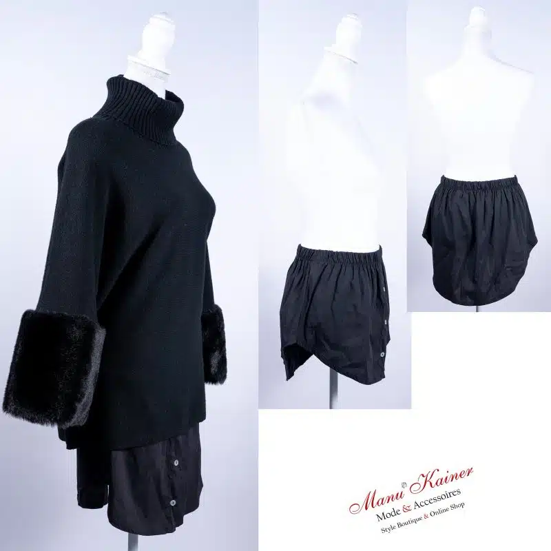 ShirtVerlängerung Stacy Schwarz |Gr. 36 bis 46|, Anr.: 3272 – Bild 2