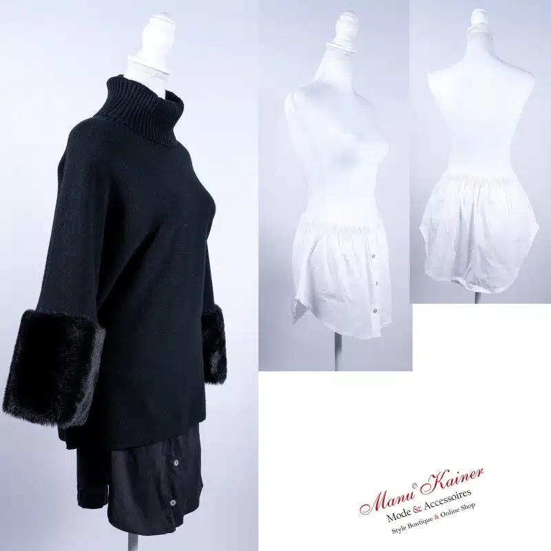 ShirtVerlängerung Stacy Weiß |Gr. 36 bis 46|, Anr.: 3274 – Bild 2