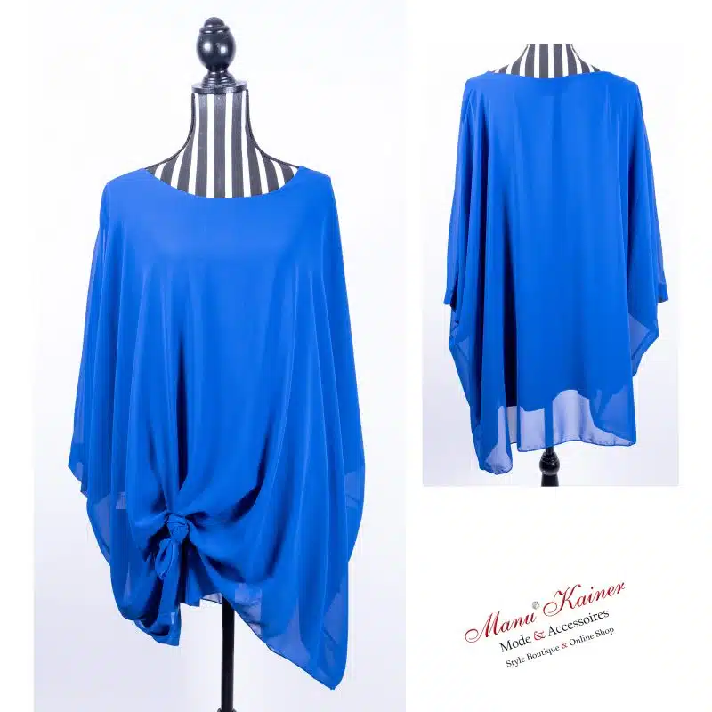 FledermausBluse Lady Blue|Gr. UNI 44-48+|, Anr.: 3275 – Bild 2