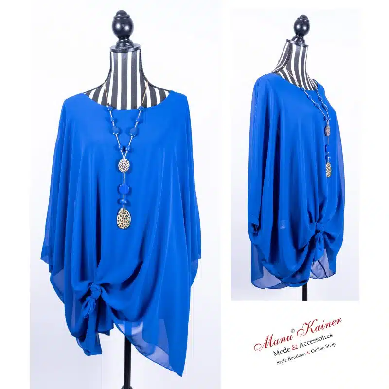 FledermausBluse Lady Blue|Gr. UNI 44-48+|, Anr.: 3275 – Bild 3