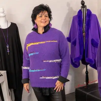 DesignPulli Meggi Lila |Gr. UNI 40-46|, Anr.: 3283
