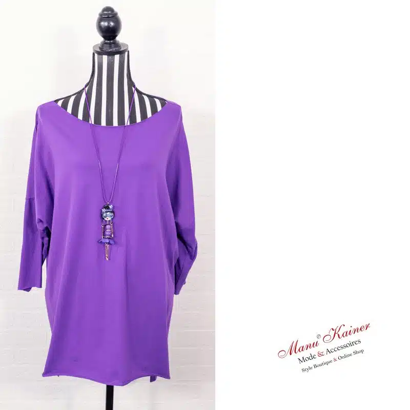 DesignShirt Simone Lila |Gr. UNI 38-48+|, Anr.: 3284 – Bild 4