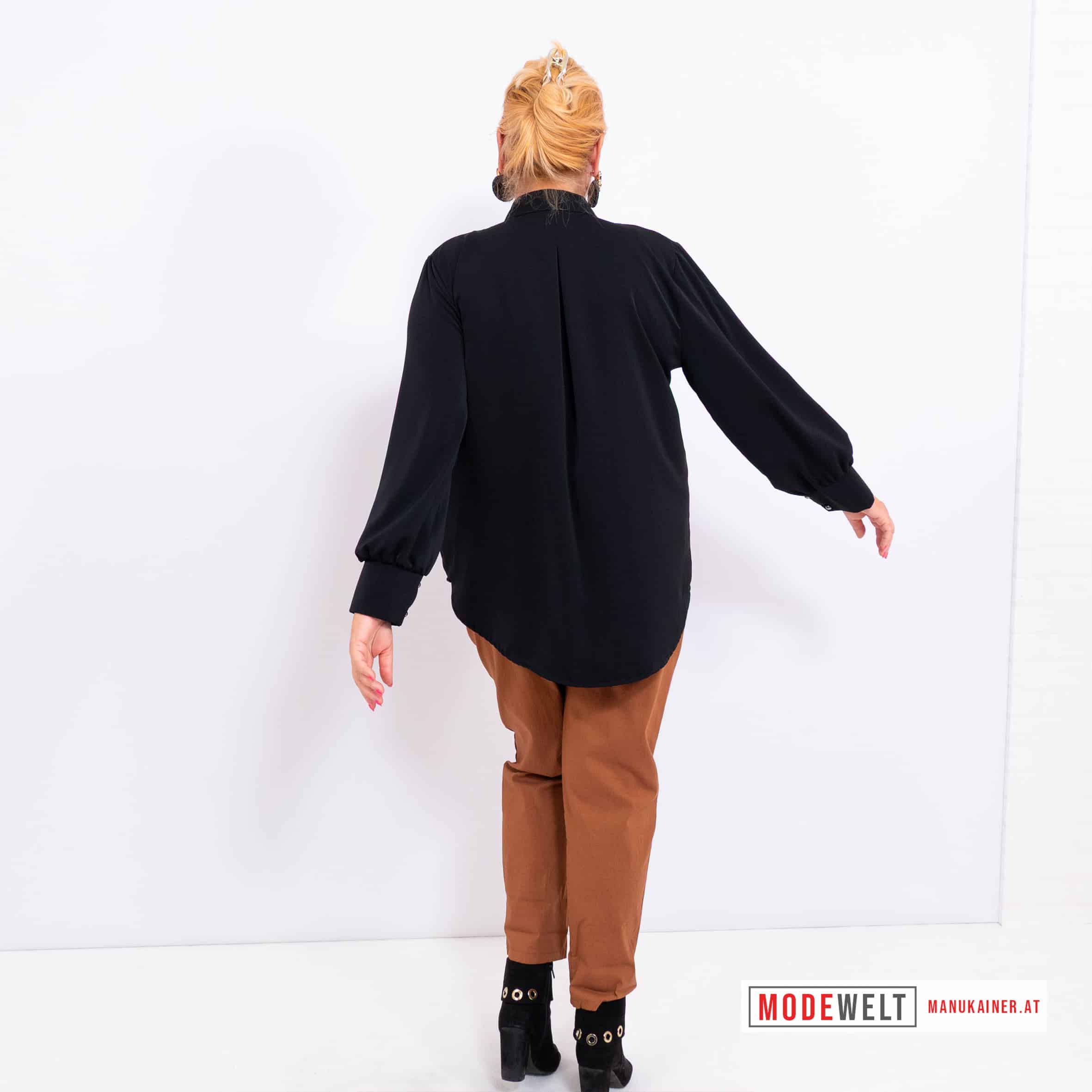 Rüschenbluse Nero |Gr. UNI 40-46|, Anr.: 3291 – Bild 5
