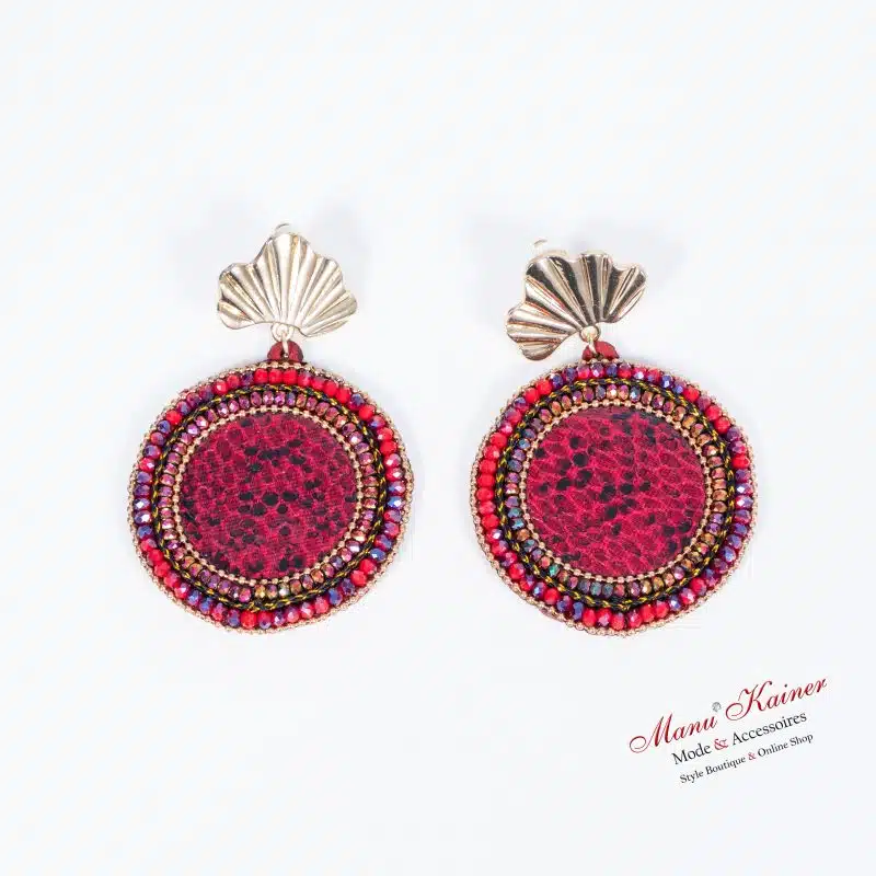 OhrClips Leo Red, Anr.: 3314