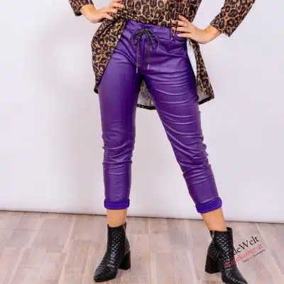 Designhose Luxury Star Lila |Gr. 36 bis 48|, Anr.: 3315