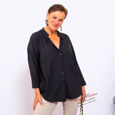 NadelstreifBluse Gloria |Gr. UNI 40-46|, Anr.: 3330