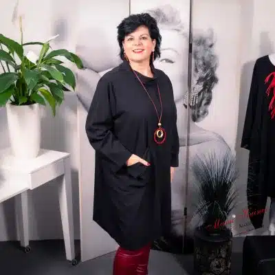 Tunikakleid Black Cassandra |Gr. 42-48|, Anr.: 3334
