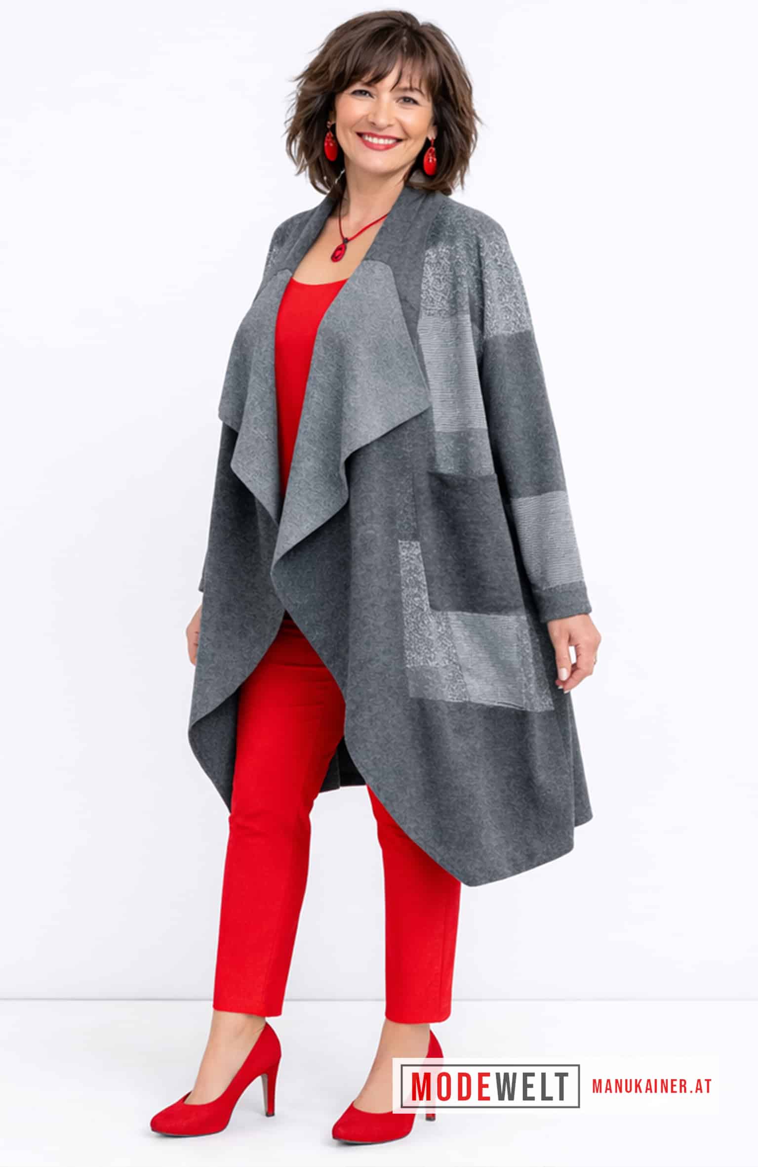 DesignMantel Dori |Gr. UNI 38-48+|, Anr.: 3352 – Bild 2