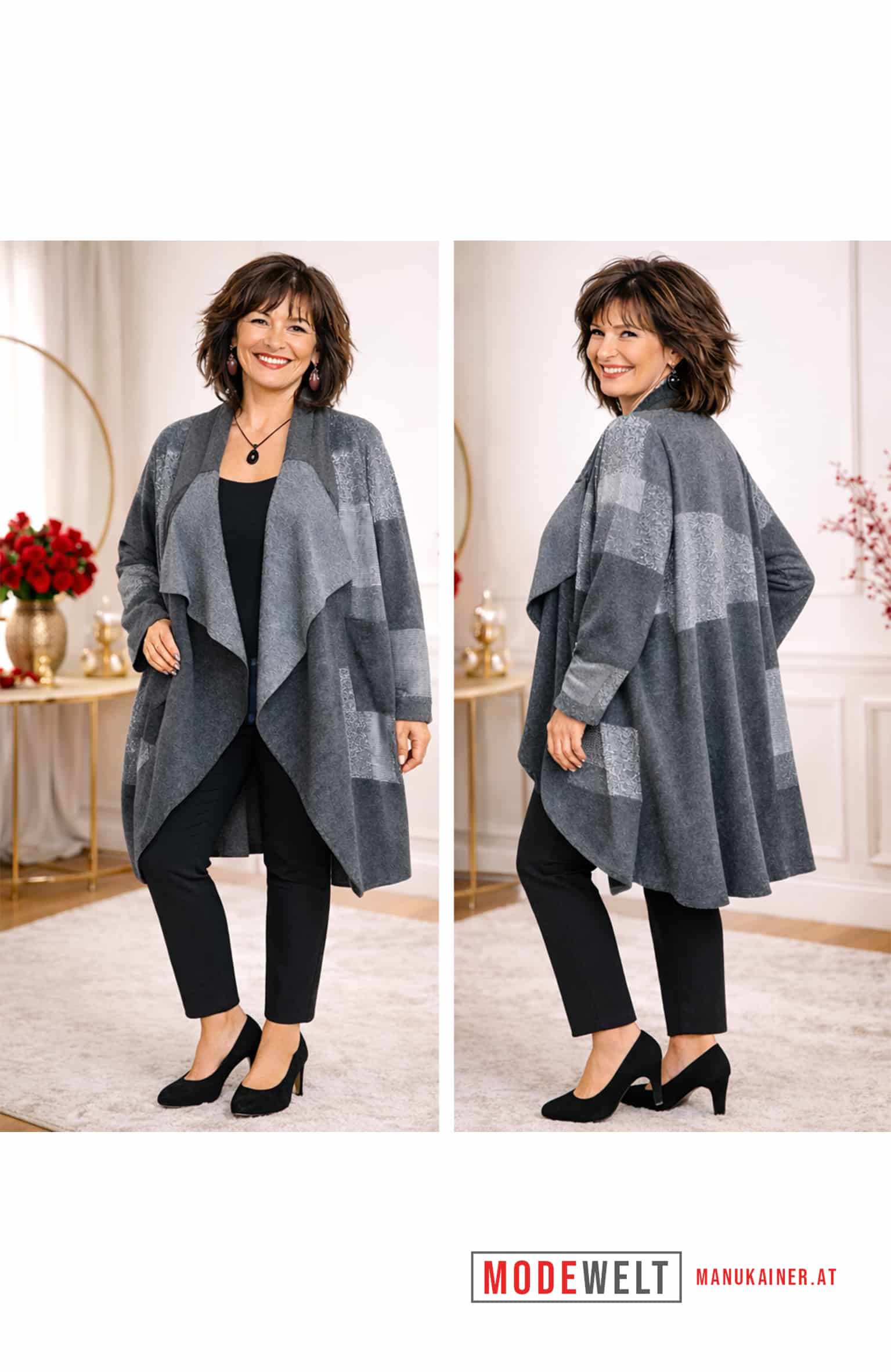 DesignMantel Dori |Gr. UNI 38-48+|, Anr.: 3352 – Bild 5