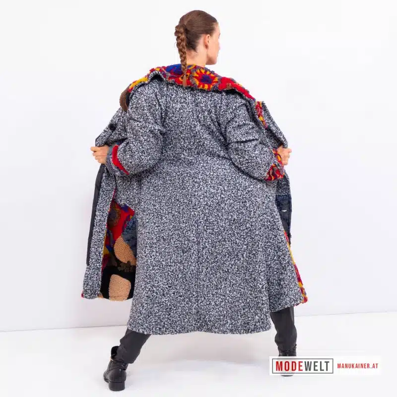 DesignMantel Cleo Grau |Gr. UNI 38-44|, Anr.: 3357 – Bild 5