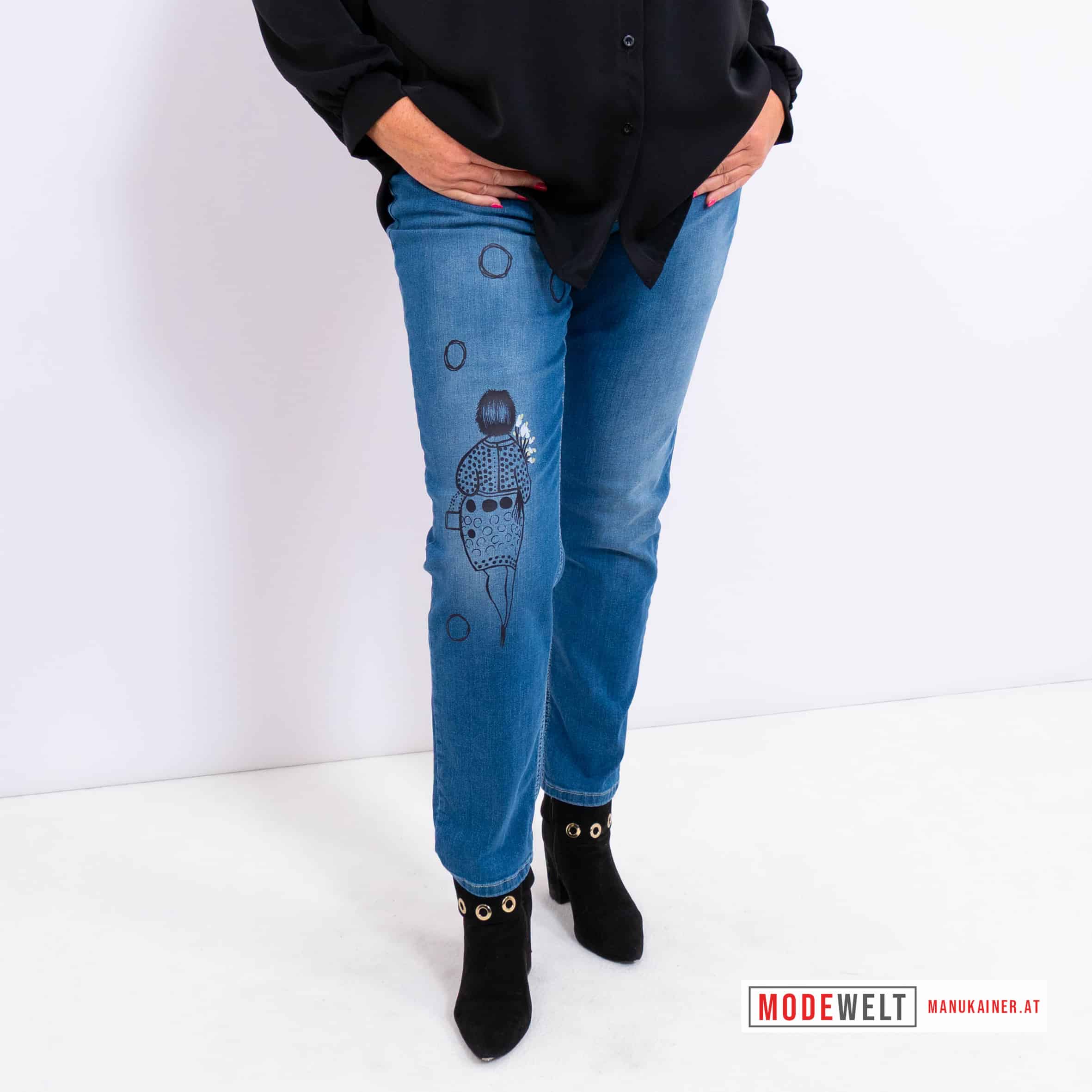 HighFashion Jeans Lady Fair |Gr. 40 bis 48|, Anr.: 3377 – Bild 2