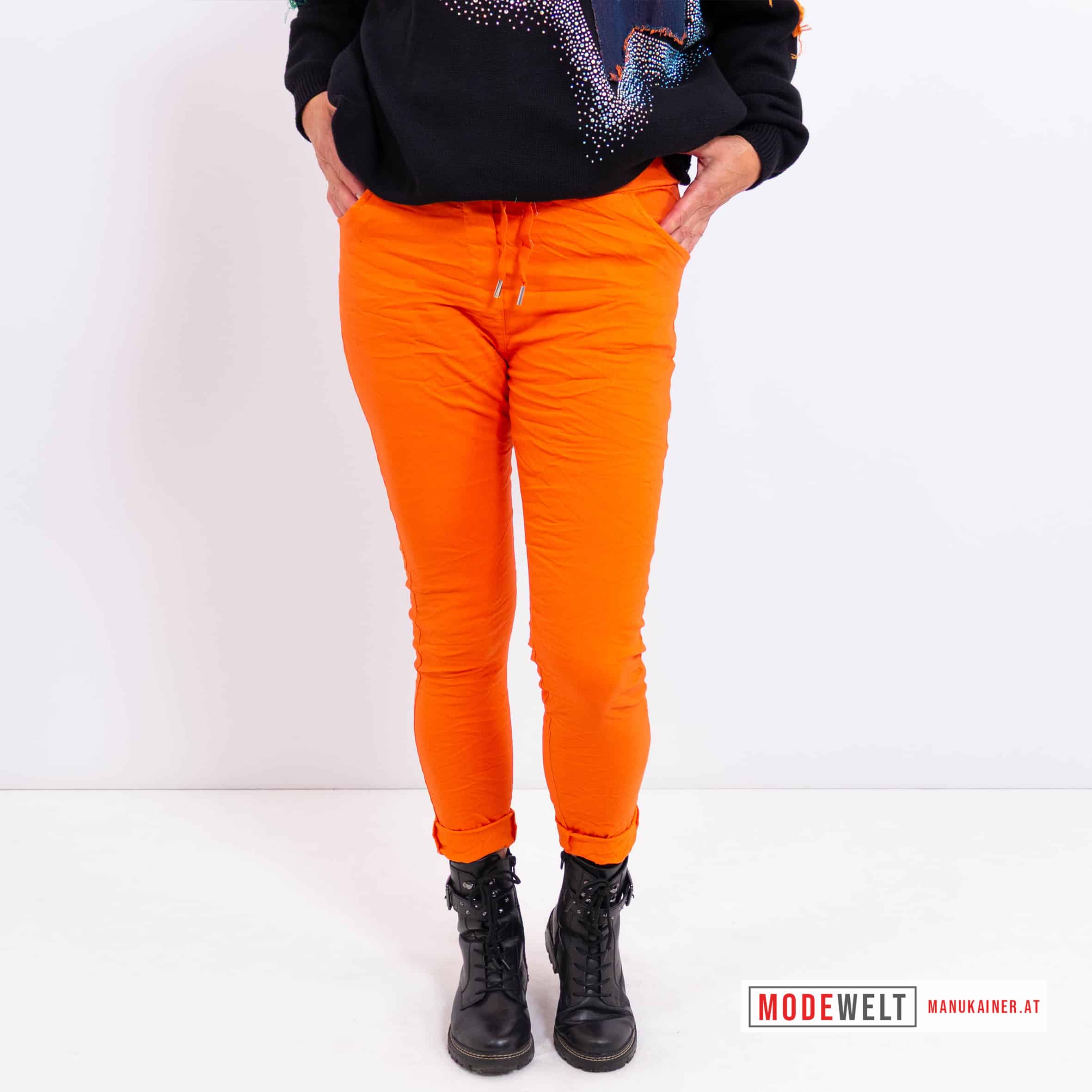 DesignCrashHose Orange Star|Gr. UNI 36-48|, Anr.: 3379