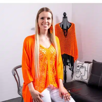 SommerstrickShirt Felicia Neongrün |Gr. 36-46|, Anr.: 3414