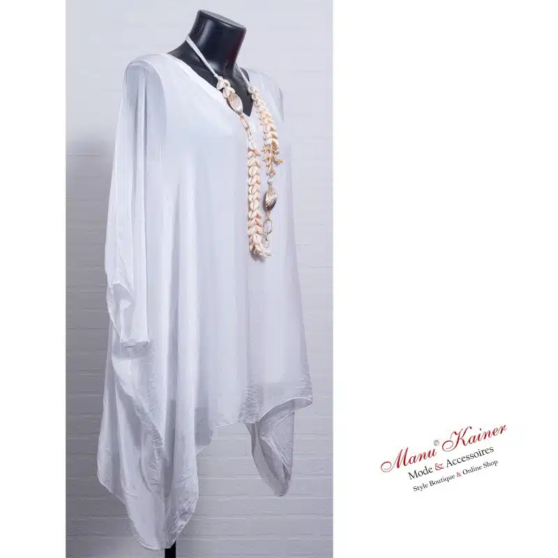 SeidenfeelTunika Lady White |Gr. UNI 38-48|, Anr.: 3449 – Bild 2