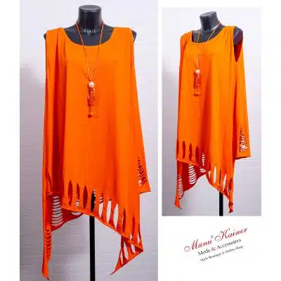 DesignLongshirt Trendy Mandarin |Gr. UNI 38-48|, Anr.: 3452