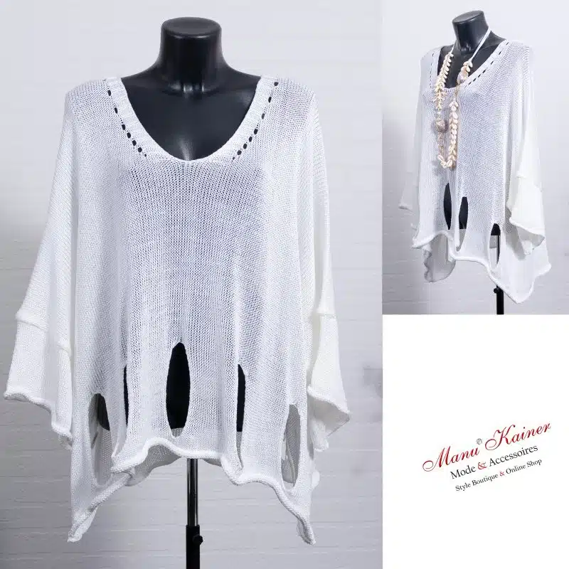 OverLookPulli Dorry, White Light |Gr. Uni 38-48+|, Anr.: 3455