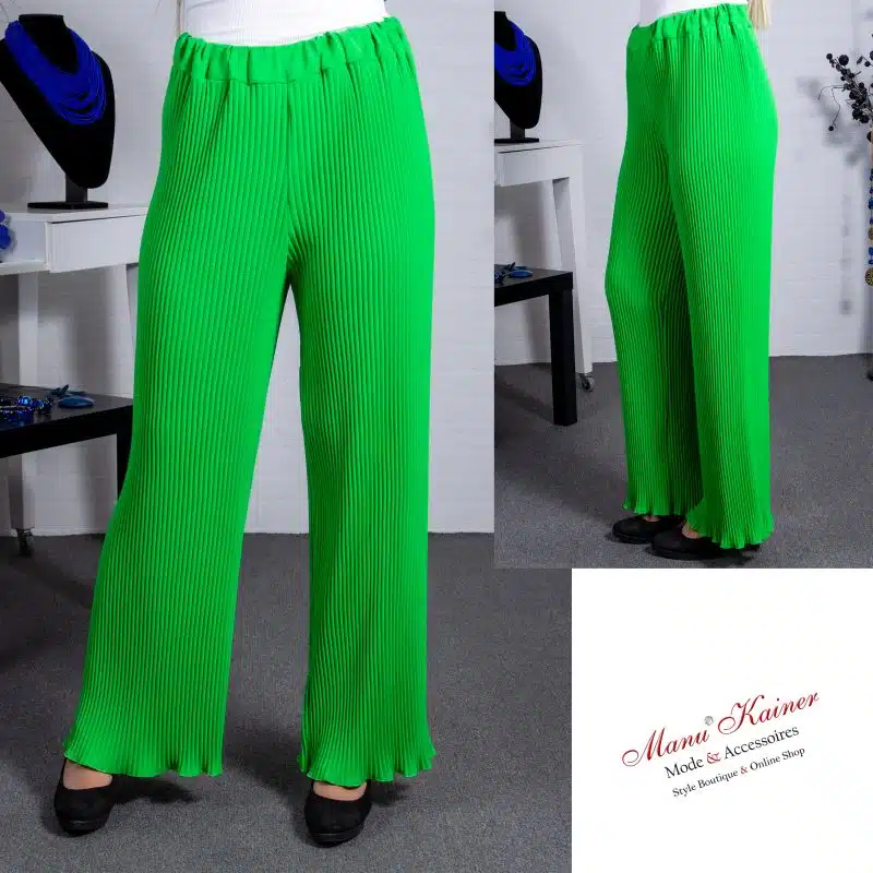 DesignHose Donna Plissee, Grün |Gr. 36-48|, Anr.: 3457 – Bild 3