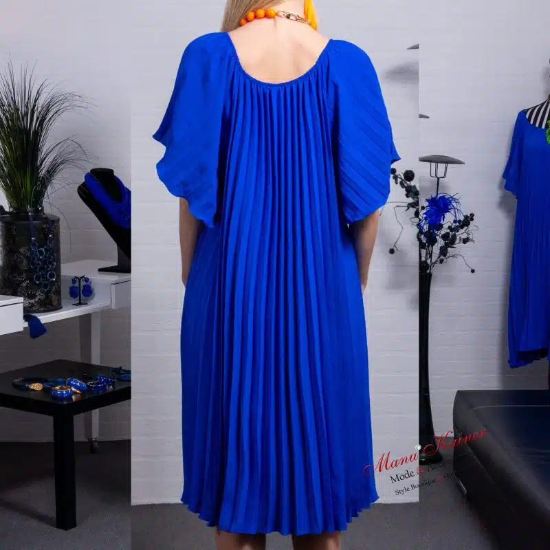 PlisseeKleid La Donna, Blitzblau |Gr. 36 - 48|, Anr.: 3471 – Bild 5