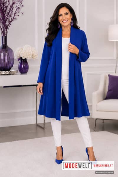 Blazermantel Elaine, Blue |Gr. UNI 40-48+|, Anr.: 3485