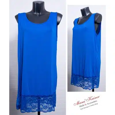 SpitzenLongshirt Dorie Blue |Gr. UNI 40-48|, Anr.: 3343